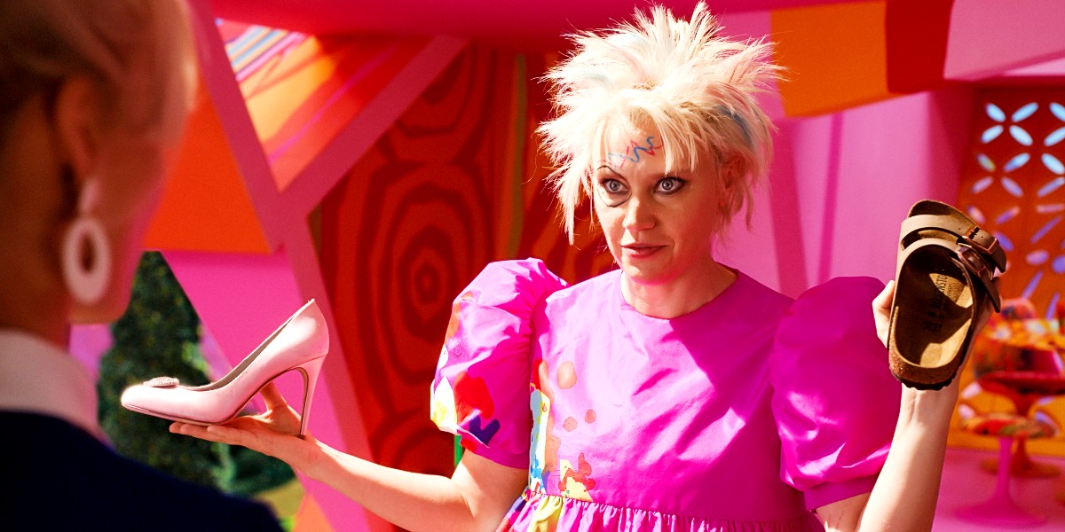 Kate McKinnon as Weird Barbie in Barbie