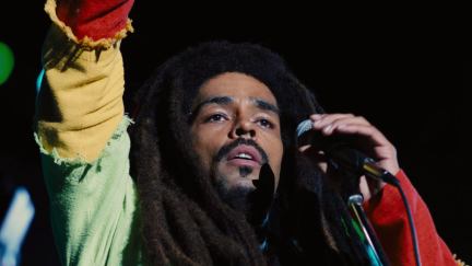 Kingsley Ben-Adir as Bob Marley in 'Bob Marley: One Love'