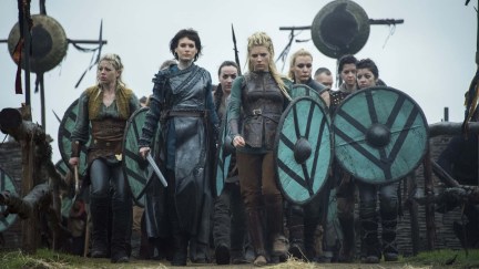 Lagertha and her women warriors in Vikings