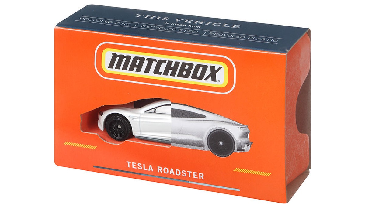 Matchbox Tesla Roadster Toy
