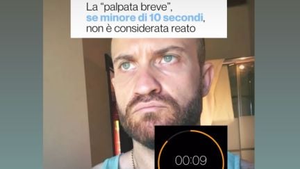 White Lotus actor Paolo Camilli posts a video reacting to the Italian judges' groping ruling