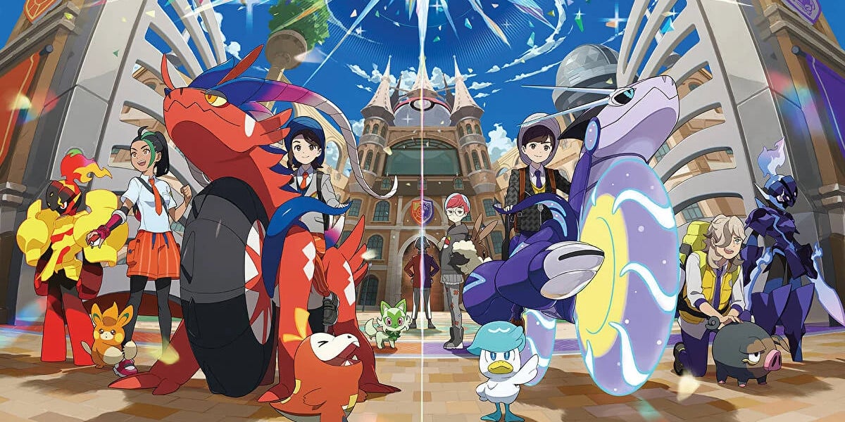 Pokémon Scarlet and Violet official artwork
