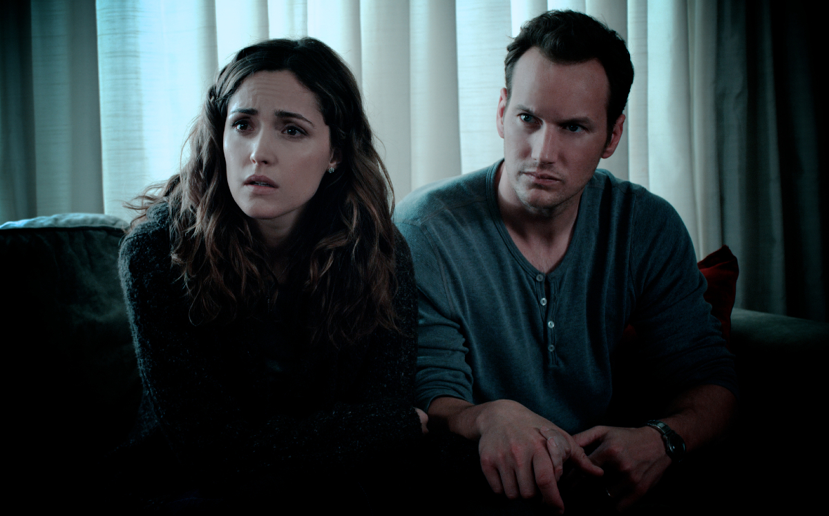 Rose Byrne and Patrick Wilson in 'Insidious'