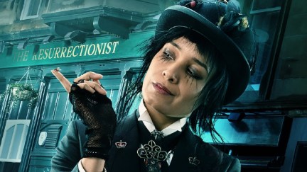 Shelley Conn as Beelzebub in key art for 'Good Omens' season 2