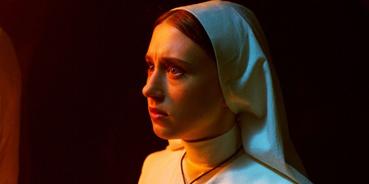 Taissa Farmiga as Sister Irene in The Nun II