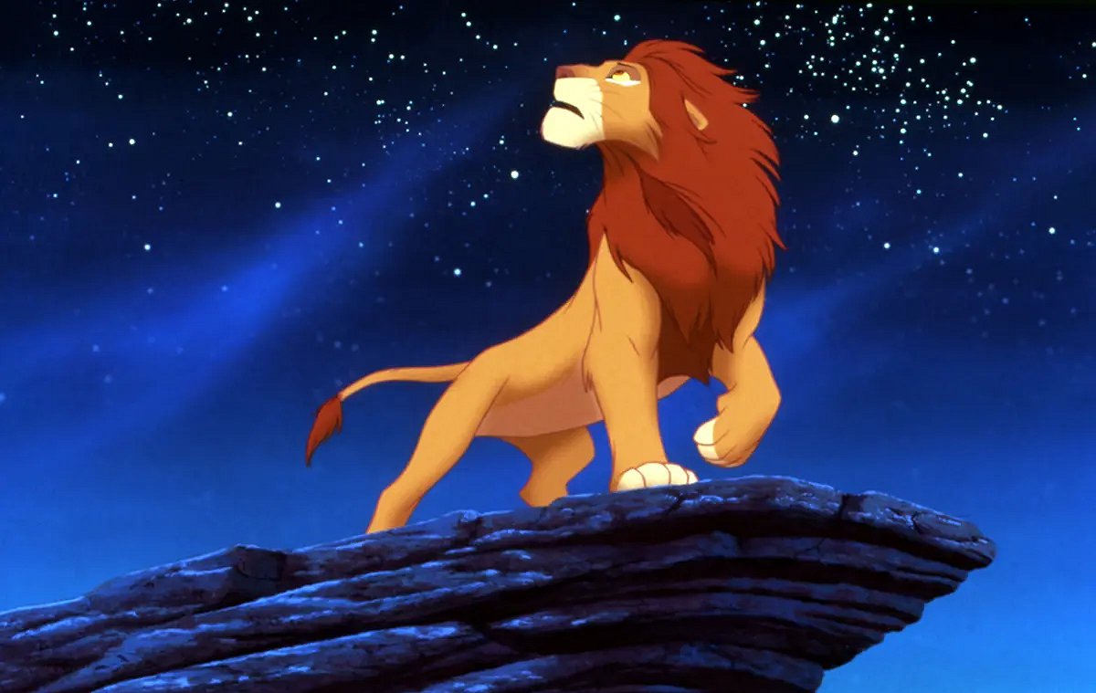 Simba (voiced by Matthew Broderick) in The Lion King (Disney)