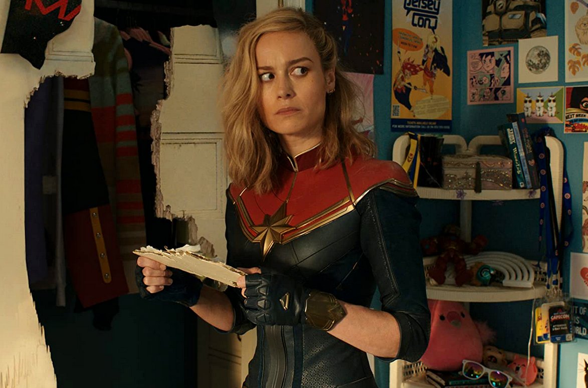 Brie Larson as Carol Danvers in The Marvels 