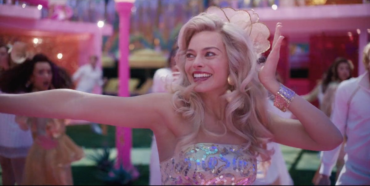 Barbie thinking about dying in 'Barbie'