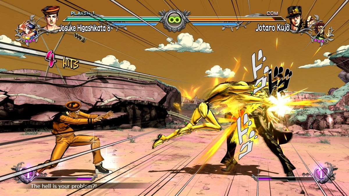 Fabulous fists fly in 'Jojo All Star Battle'