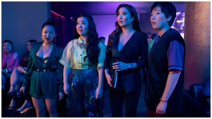 Stephanie Hsu, Sherry Cola, Ashley Park, and Sabrina Wu in 'Joy Ride'.