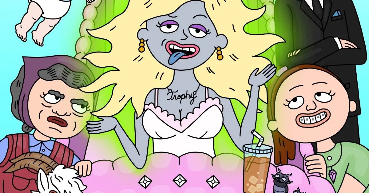 Baba, Trophy, and Annie pose in promotional art for Teenage Euthanasia.