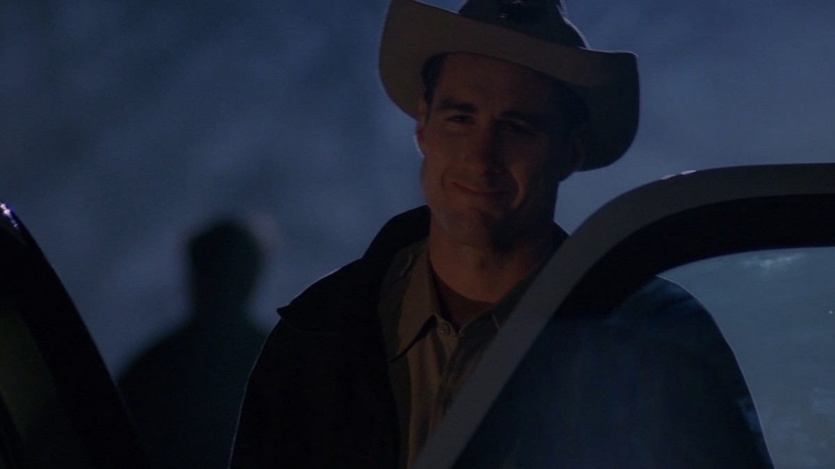 Luke Wilson as Sheriff Hartwell in The X-Files episode "Bad Blood"