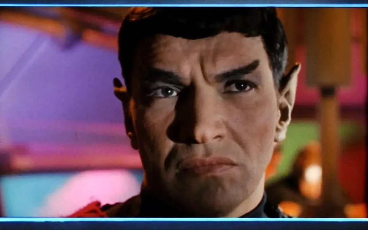 Mark Lenard as a Romulan Commander in "Balance of Terror" in 'Star Trek: The Original Series' 