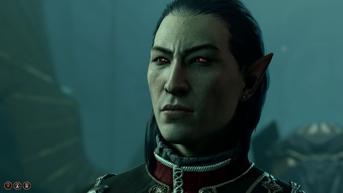 The evil vampire lord Cazador Szarr in 'Baldur's Gate 3'