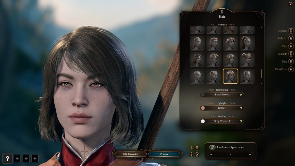Madeline's half-drow character in 'Baldur's Gate 3'