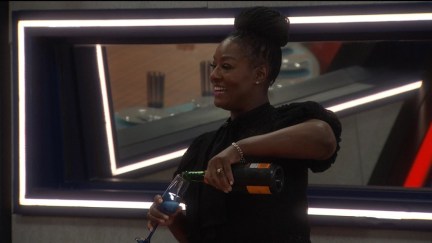 Cirie Fields in the Kitchen on Big Brother 25 premier night (via CBS and Paramount Plus)