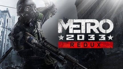Cover art of the video game Metro 2033