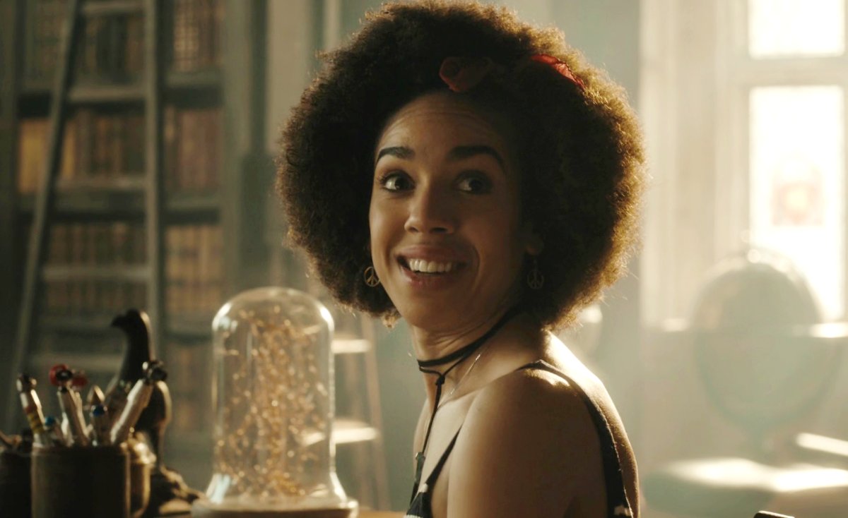 Pearl Mackie as Bill Potts in Doctor Who (BBC)