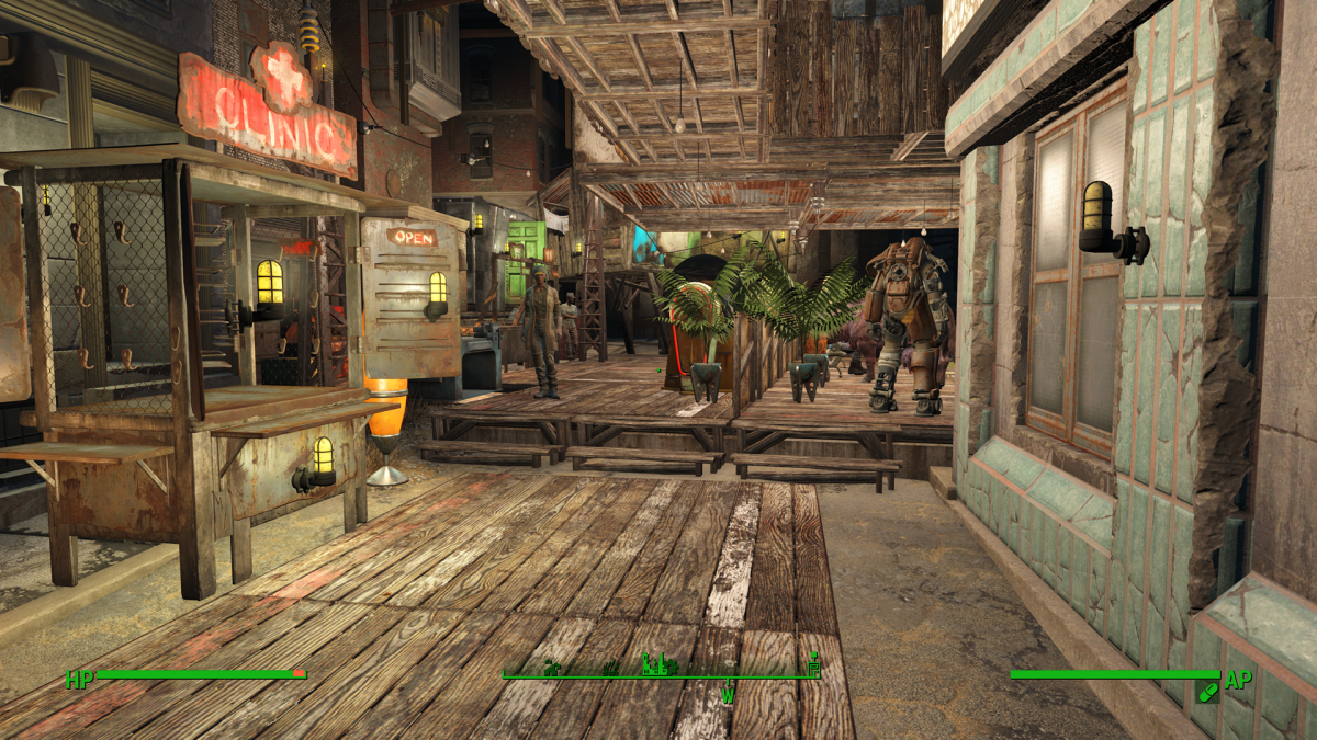Hangman's Alley in Fallout 4 (Bethesda Game Studios/Screenshot)