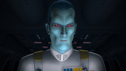 Grand Admiral Thrawn in the animated series 'Star Wars Rebels'
