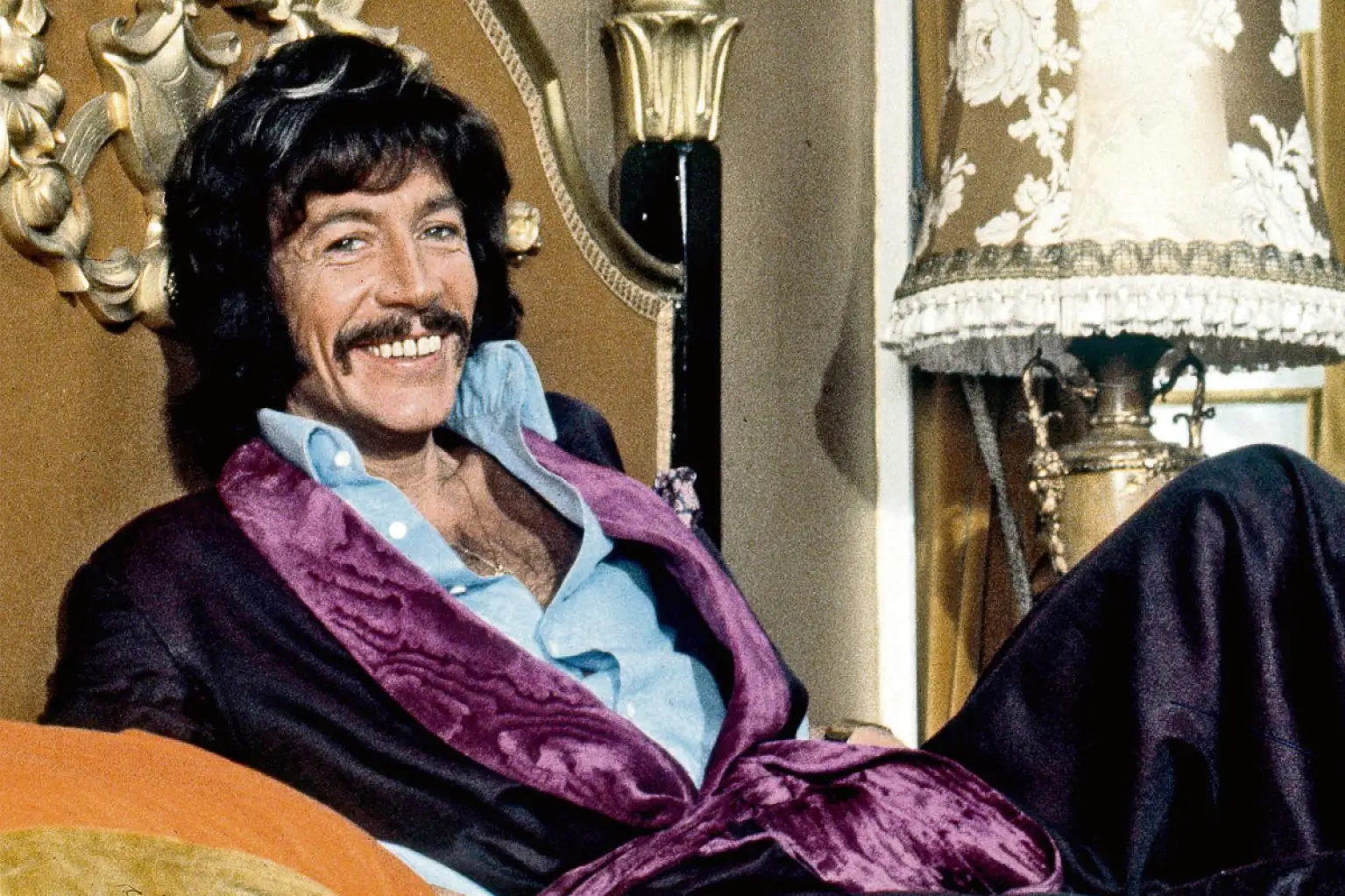 Peter Wyngarde from 'Department S' and 'Jason King.'