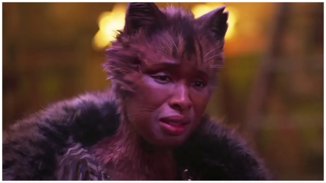Jennifer Hudson as Grizabella in 'Cats'. 
