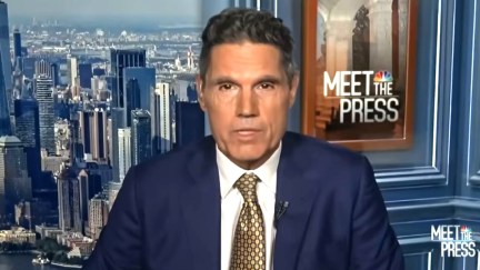 John Lauro, a defense attorney representing for Donald Trump, appears on Meet the Press on August 6.