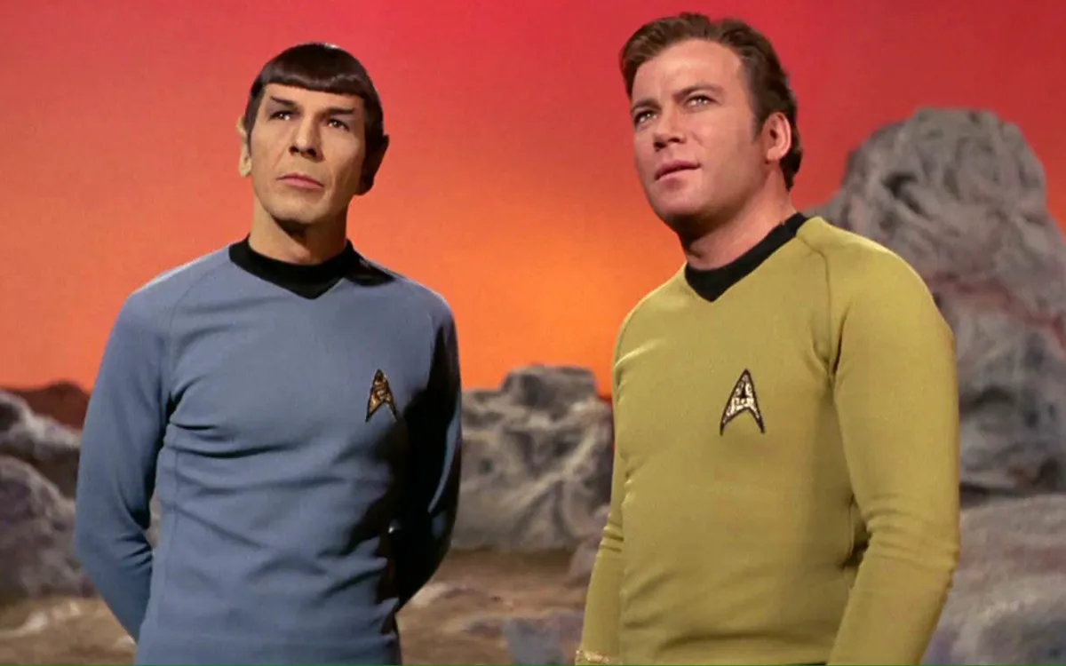 Leonard Nimoy and William Shatner in 'Star Trek: The Original Series'