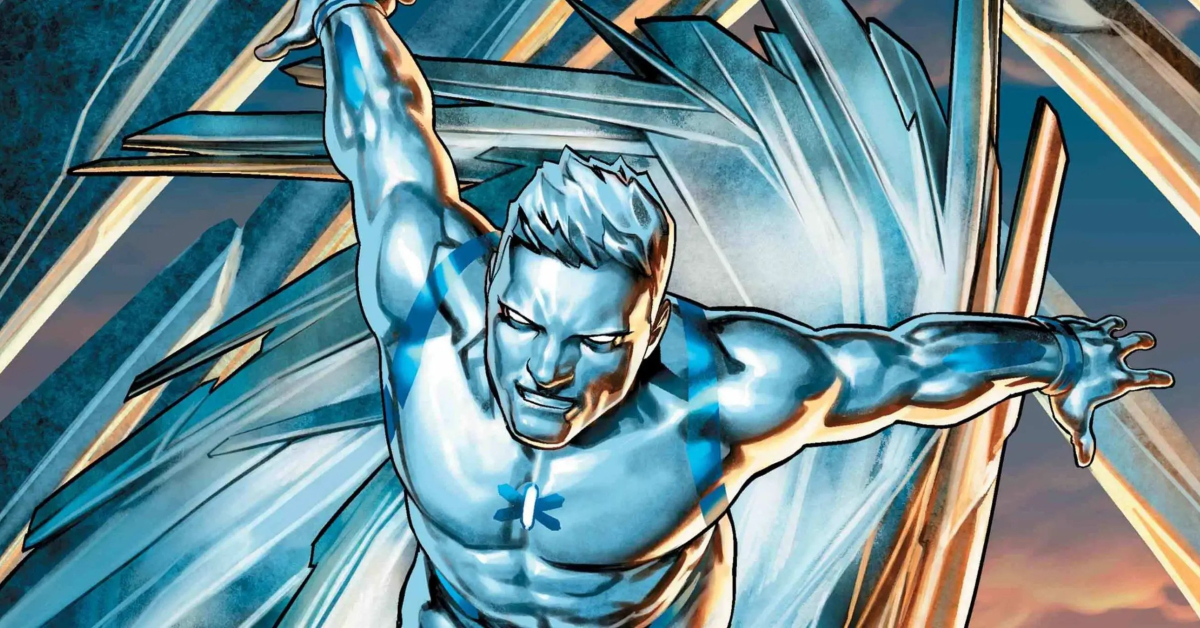 X-Men's Iceman on the cover of 'Astonishing Iceman #1'