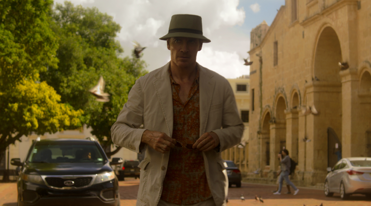 Michael Fassbender as an assassin in the new David Fincher movie 'The Killer'