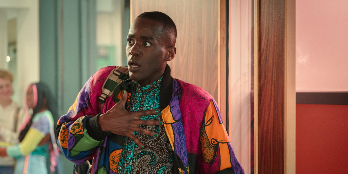 Ncuti Gatwa as Eric Effiong in Sex Education