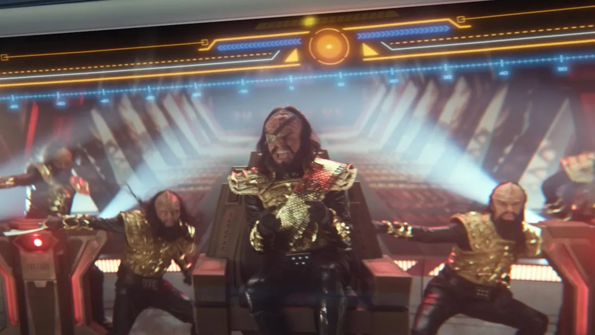 Bruce Horak as General Garkog in Star Trek: Strange New Worlds streaming on Paramount+, 2023.