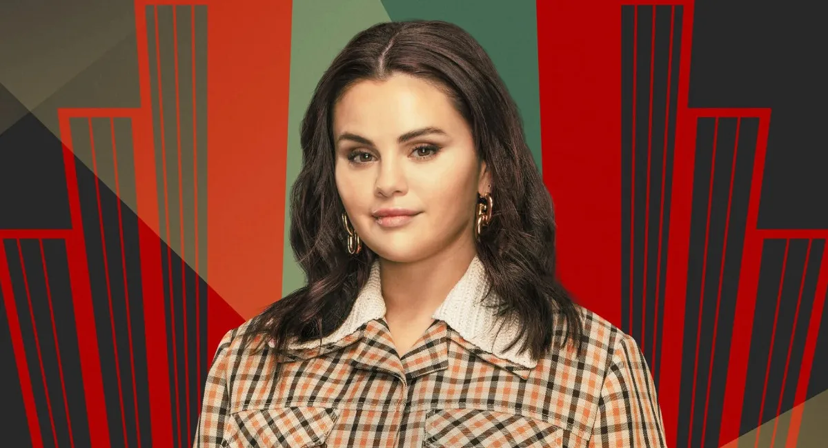 Selena Gomez as Mabel Mora in an official Only Murders in the Building season 3 character poster