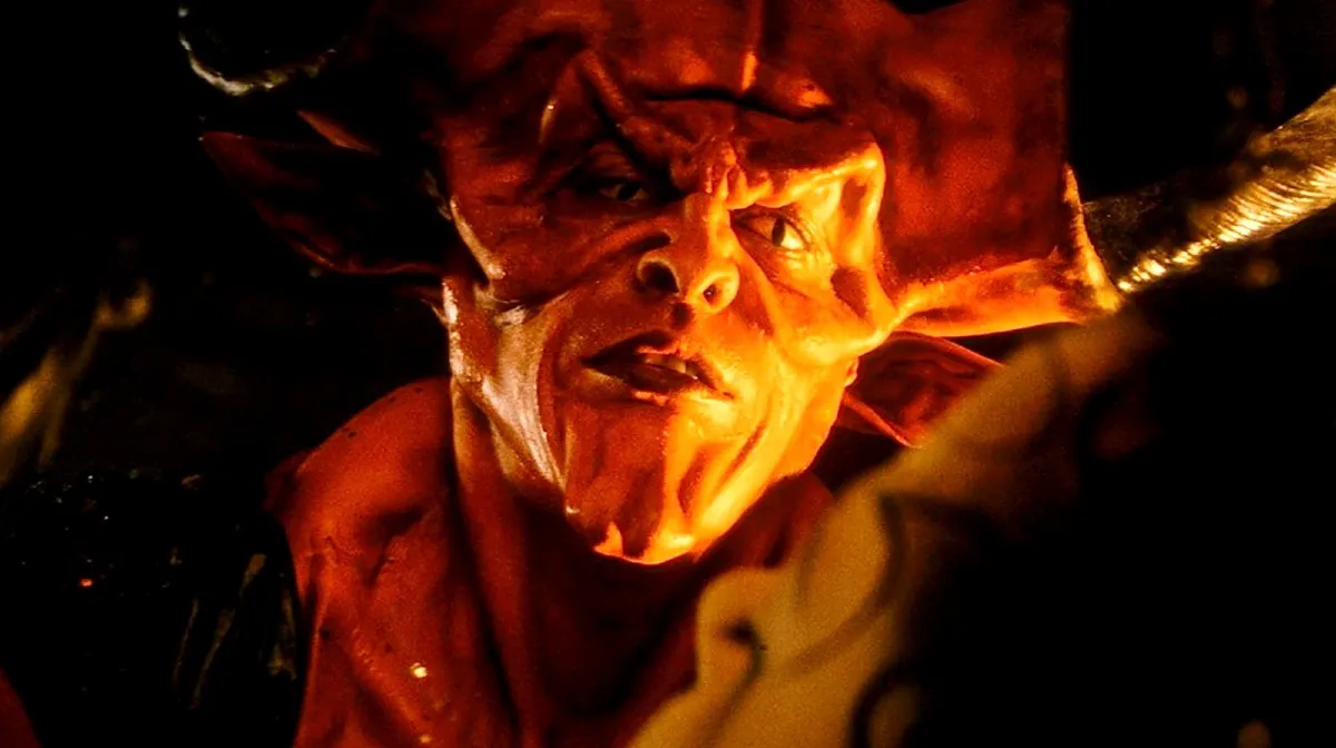 Tim Curry plays the Darkness in Legend, looking sexy as hell.