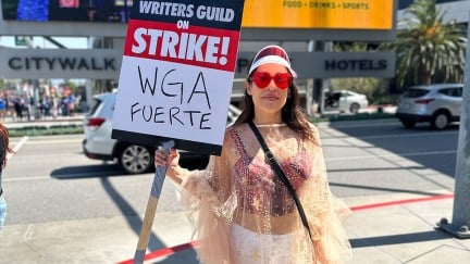 Dani Fernandez on strike!