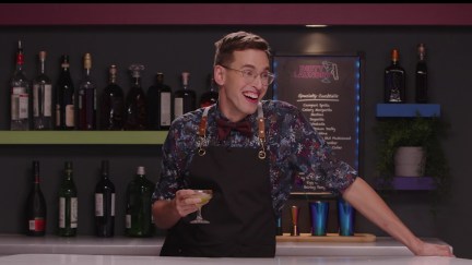 Bartender Grant O'Brien on the show Dirty Laundry