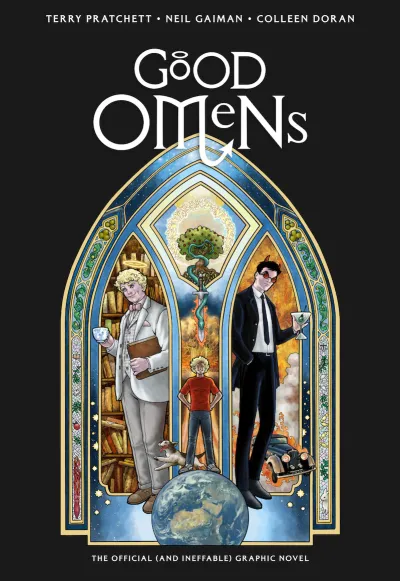 Cover of the Good Omens graphic novel.