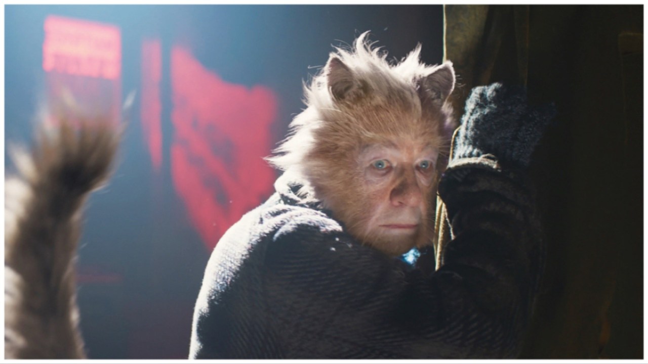 Ian McKellen as Gus in 'Cats'.