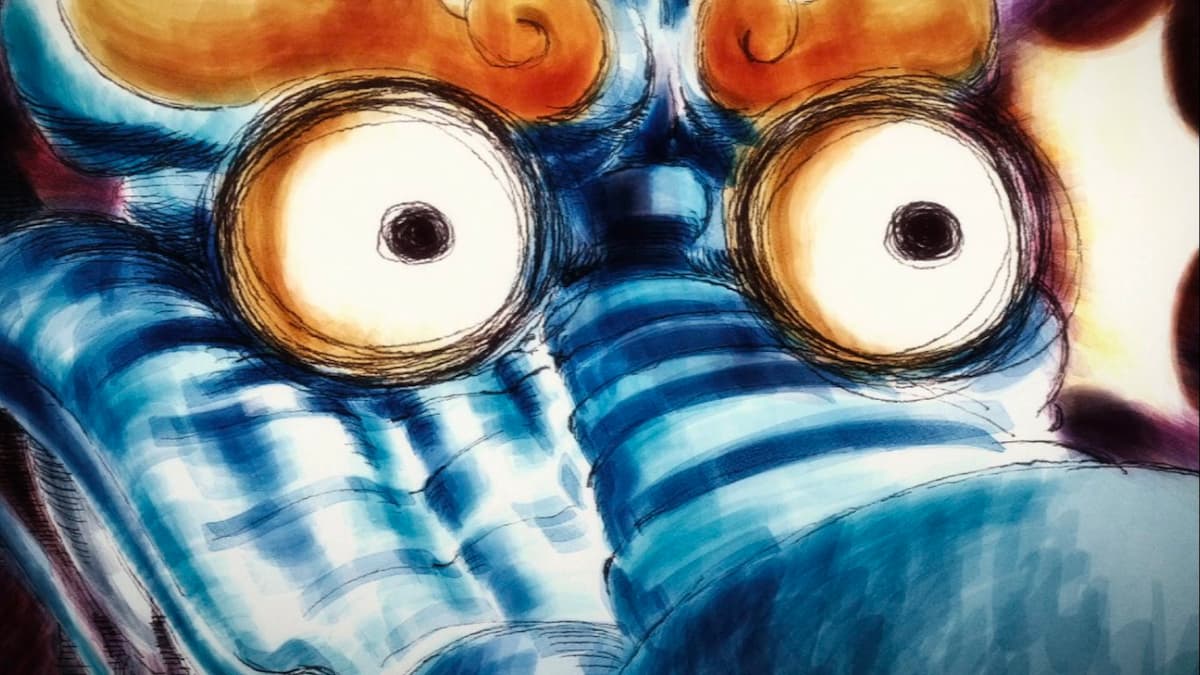 Kaido's "oh shit" face from One Piece 1071