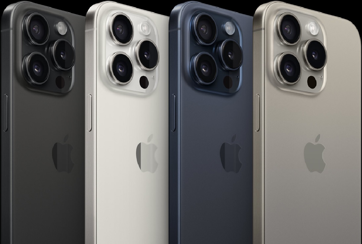 The new range of colors for the Apple iPhone 15 Pro