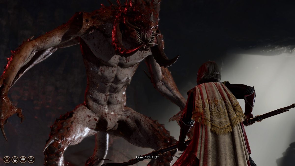 Orin transforms into a Slayer of Bhaal in 'Baldur's Gate 3'.