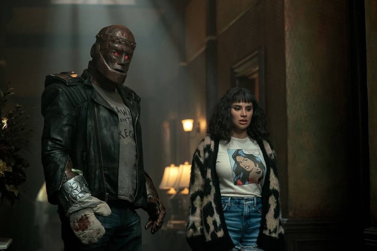 Brendan Fraser and Diane Guerrero in 'Doom Patrol'