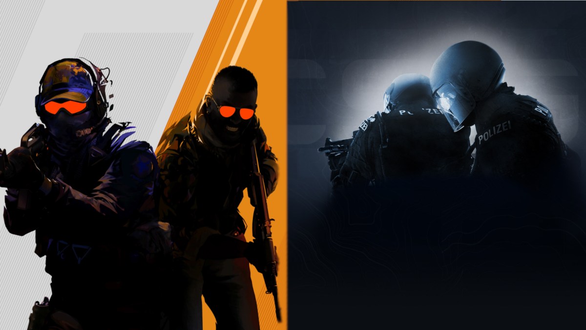 Counter-Strike 2 characters and CS:GO characters, side by side.