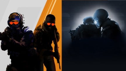 Counter-Strike 2 characters and CS:GO characters, side by side.