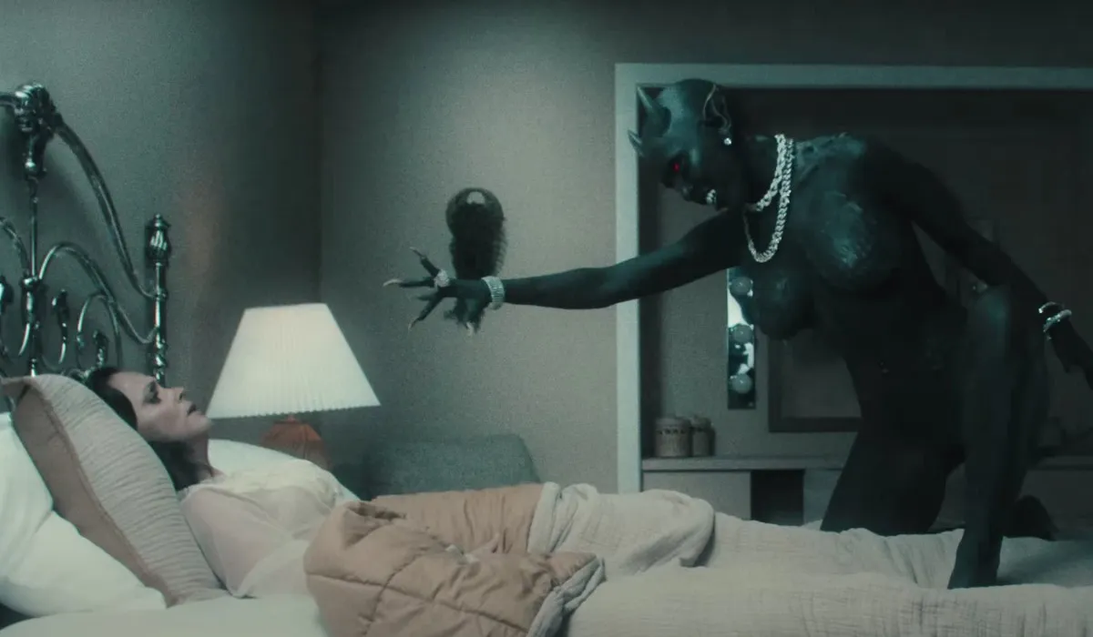 Doja Cat and Christina Ricci in the music video Demons