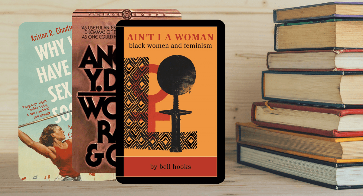 A collage of books and their covers