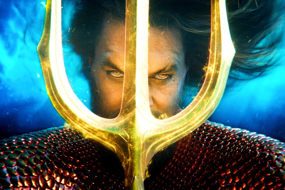 Jason Momoa as Aquaman in the Aquaman and the Lost Kingdom teaser