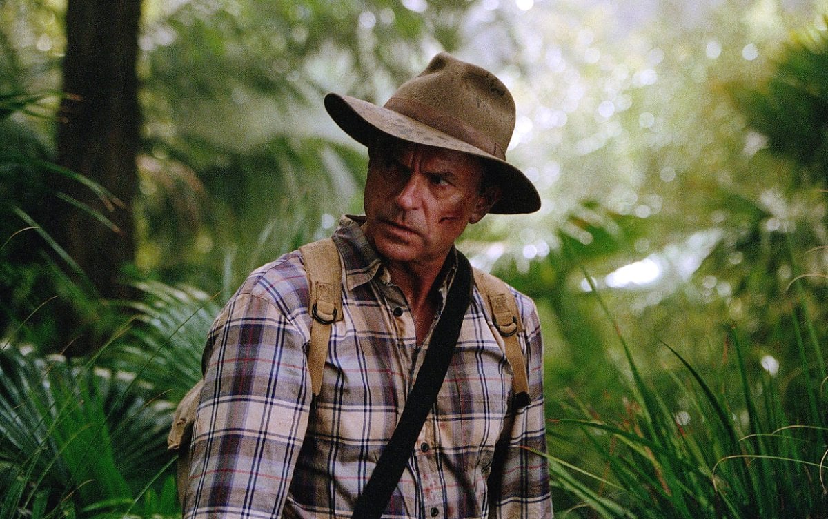 Sam Neill in Jurassic Park III (Universal)