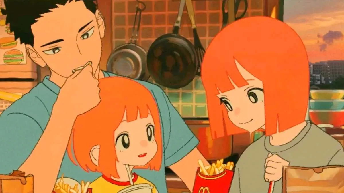 McDonald's Japan's anime-style advertisement
