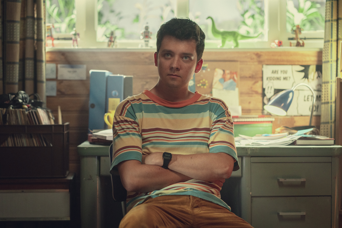 Sex Education Season 4. Asa Butterfield as Otis Milburn in Sex Education Season 4. Cr. Samuel Taylor/Netflix © 2022-SexEd4_Day30_ST-238.arw